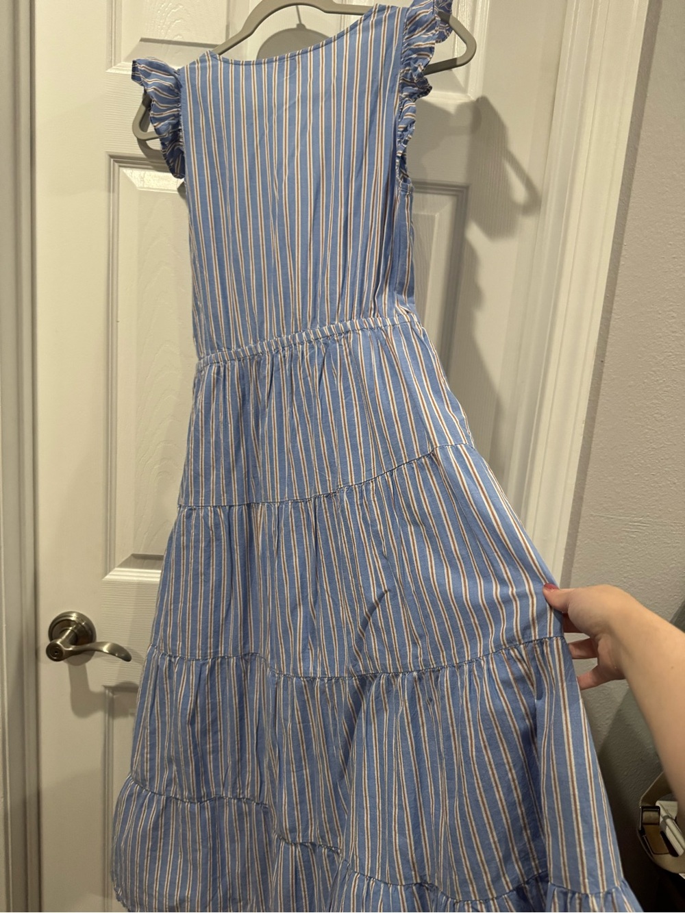 JCrew Tiered Midi Dress - Picture 5 of 5